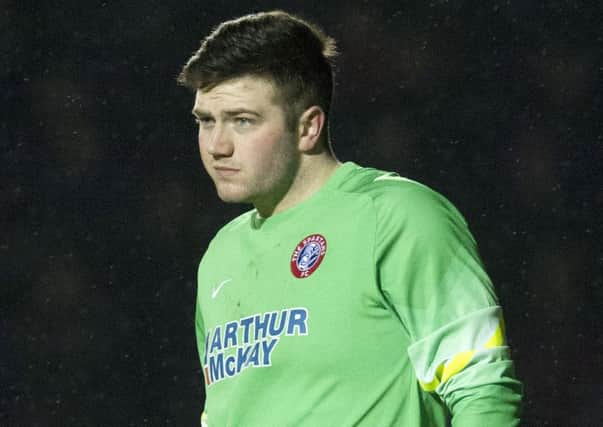 Blair Carswell saved three penalties for Spartans