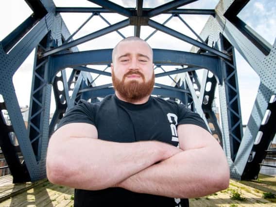 With a background in rugby, five-a-side football and weight-lifting in the gym, Stuart first got into power-lifting as a personal challenge.