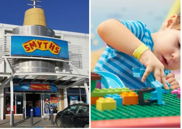 Smyths Toys is giving away free LEGO at the weekend. Pic: Elvira Koreva-Shutterstock/ Google Maps