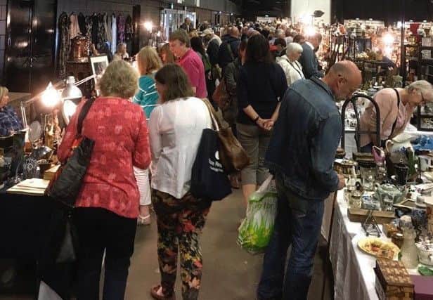 A previous Edinburgh Antiques, Vintage & Collectors Fair.