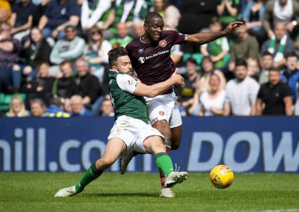 Hearts and Hibs will discover their 2019/20 matches in June. Pic: SNS