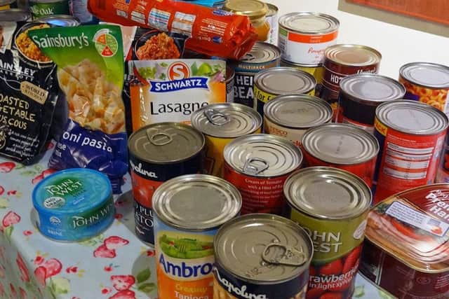 Stock image. The Foodbank warned its stocks are critically low. Picture: TSPL