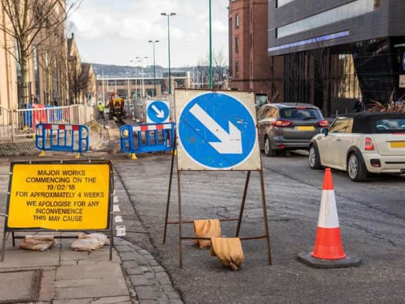 Edinburgh residents will have to avoid certain roads due to roadworks (Photo: Shutterstock)