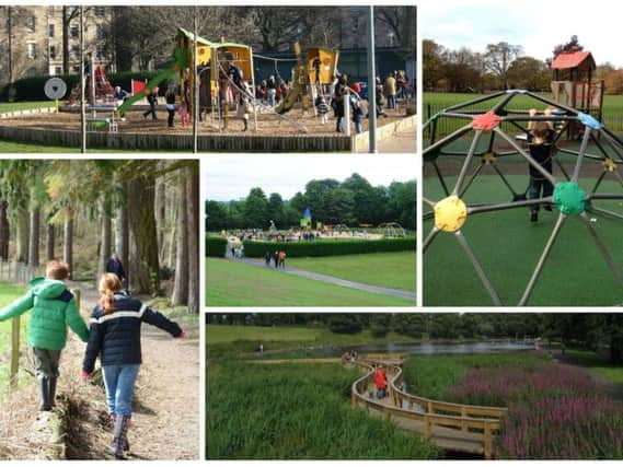 Some of the free outdoor parks chosen by readers.