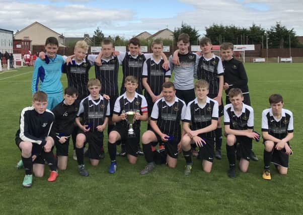 Gullane Under-15s enjoyed a comfortable win in the final of the Division 4 Cup final