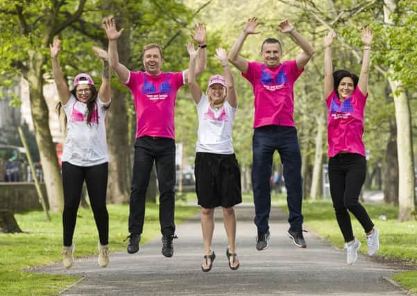 The Edinburgh Letting Service team are ready to spring into action for the MoonWalk