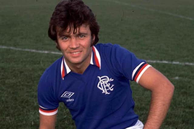 Davie Cooper showed class amid the heavy tackling