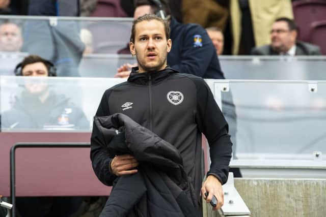 Peter Haring is currently sidelined by injury. Pic: SNS