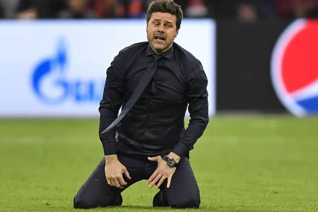 Mauricio Pochettino reacts to Tottenham's incredible Champions League win over Ajax