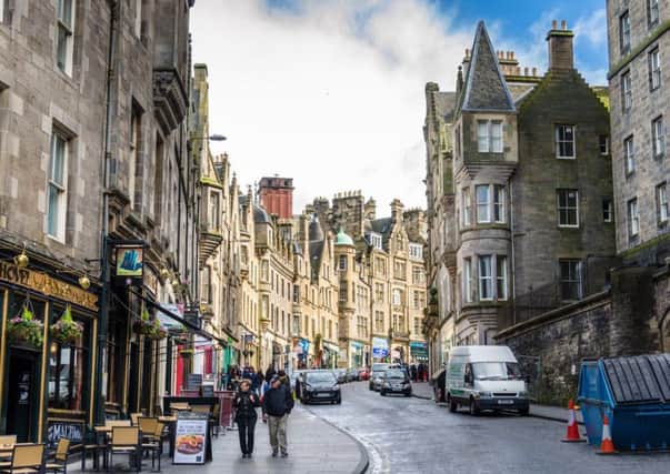Cockburn Street and Victoria Street would close to traffic under the plans. Pic: Albert Pego - Shutterstock