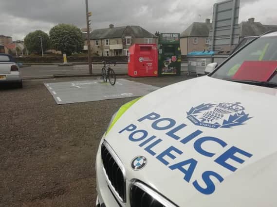Police stopped and spoke with seven cyclists in Musselburgh. Pic: Police Scotland