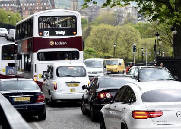 Drivers have been warned they will have five years to scrap out of date cars to avoid hefty fines under draft proposals for a two-tier Low Emission Zone.  Pic: Lisa Ferguson