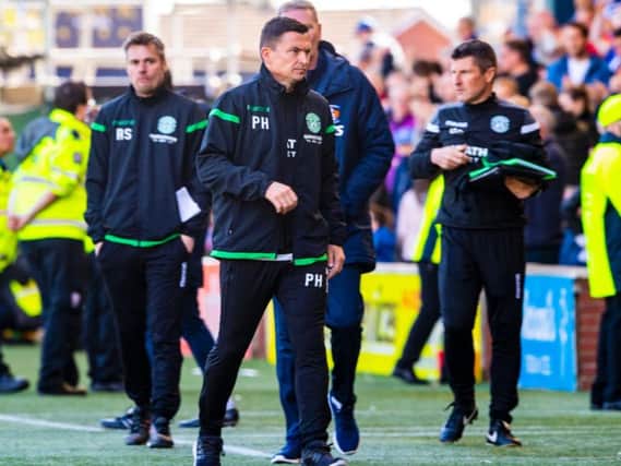 Paul Heckingbottom felt Hibs delivered a typical end-of-season performance.