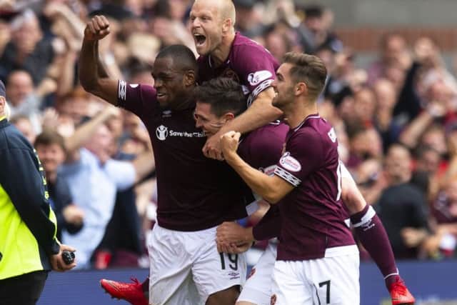 Hearts will be looking to repeat their August feat and beat Celtic