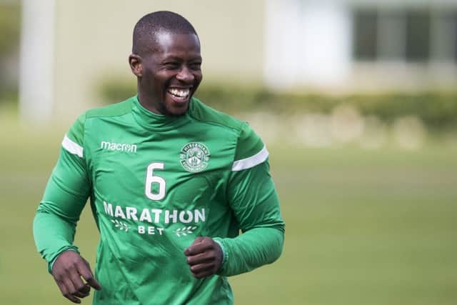 Marvin Bartley looks to be on his way out of Hibs. Picture: SNS Group