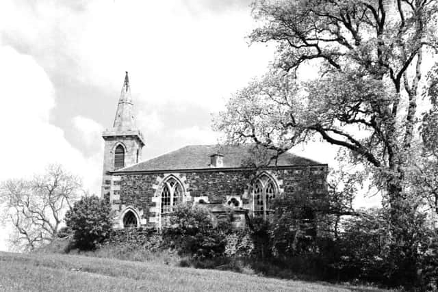 An archive photo of Cockpen Church near Dalkeith in Midlothian