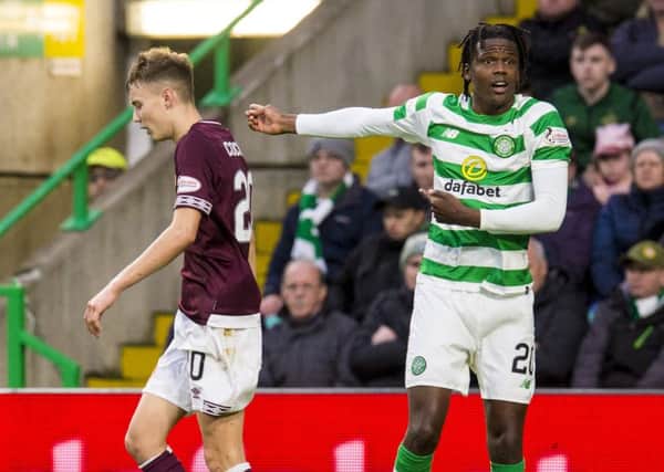 Hearts lost 5-0 on their last trip to Celtic Park. Picture: SNS