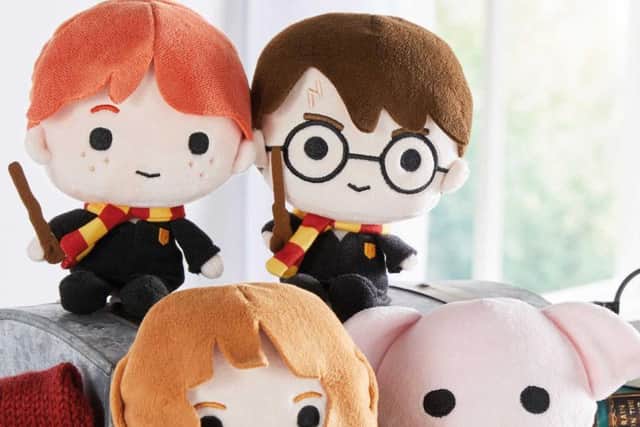 You can grab one of these Harry Potter plushies for 5.99 each (Photo: Aldi)