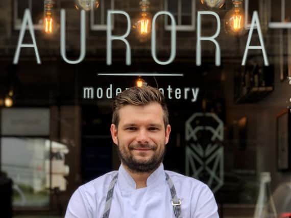 Aurora chef Kamil Witek