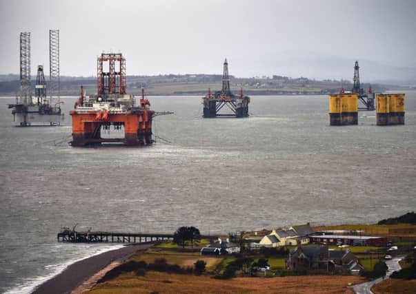 Oil rigs in the Cromarty Firth (Picture: Jeff J Mitchell/Getty Images)