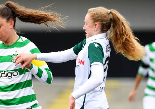 Kirsty Morrison gave Hibs the lead against Rangers