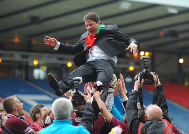 Paulo Sergio led Hearts to Scottish Cup glory in 2012