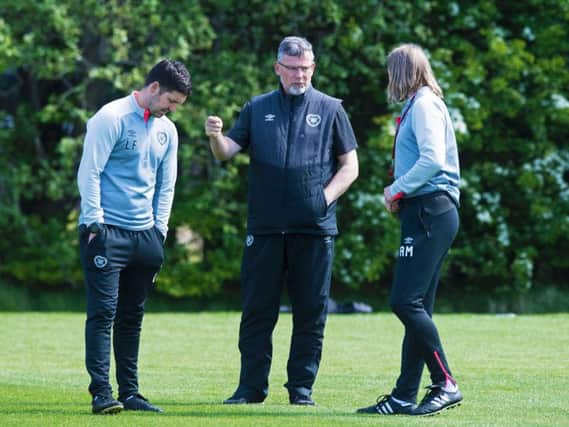 Craig Levein has received a boost in training. Picture: SNS