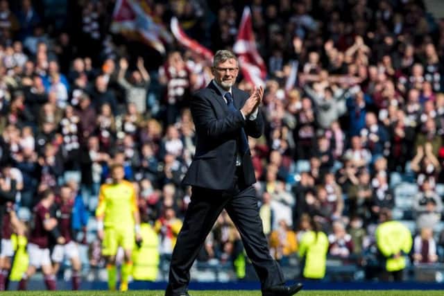Can Craig Levein lead Hearts to Scottish Cup success? Picture: SNS