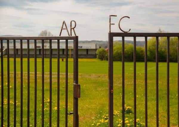 Arniston Rangers Football Club's ground in Gorebridge was broken into.