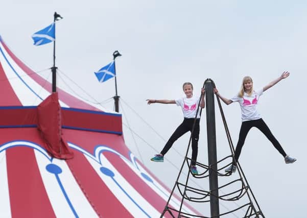 Alice Taylor and Amy Young are aiming to hit the fundraising heights at this years MoonWalk. Picture: Neil Hanna