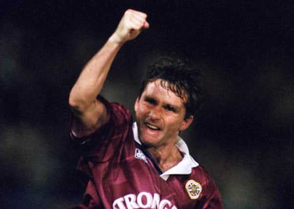 John Colquhoun was a favourite with the Hearts fans
