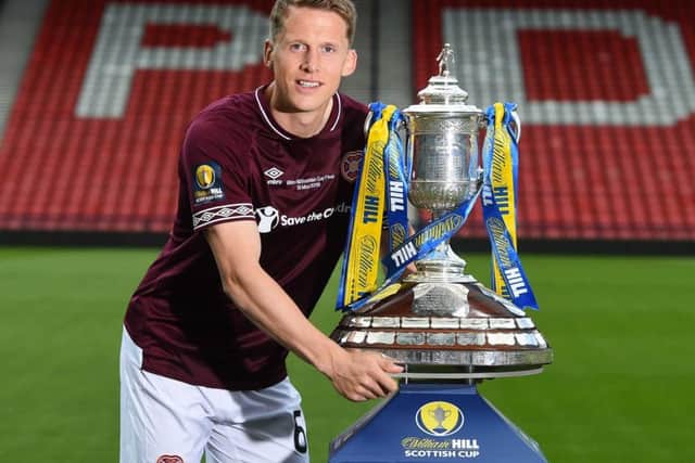 Christophe Berra is desperate to lift the Scottish Cup for Hearts