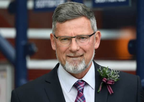 Hearts manager Craig Levein says he was proud of his players' performance. Pic: SNS/Craig Williamson