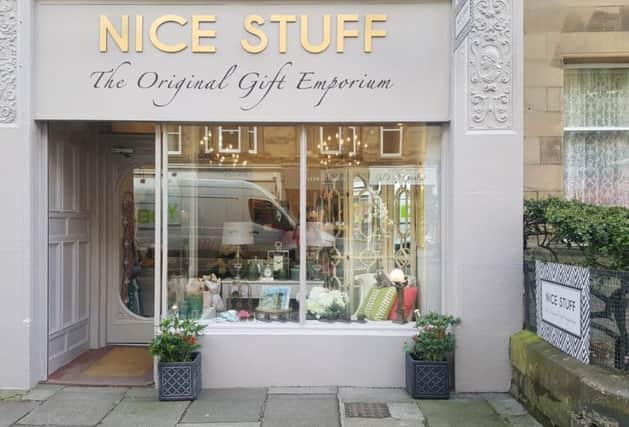 Nice Stuff, gift shop in Bruntsfield Place, Edinburgh.