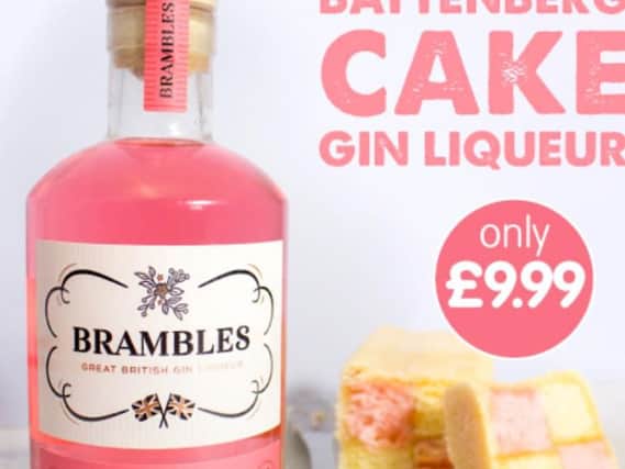 The battenberg cake gin is just one of the sweet dessert gins B&M has on offer (Photo: B&M)