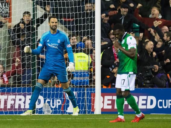 Hibs were knocked out by Aberdeen at the quarter-final stage last year.
