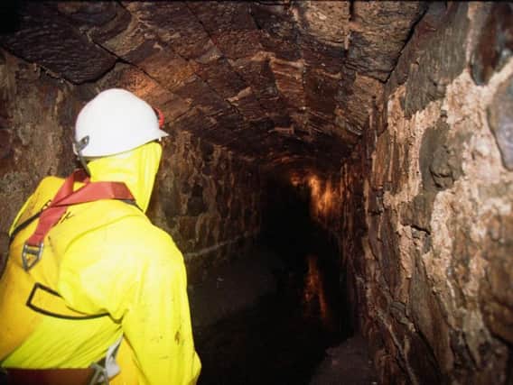 Sewers can vary in size and condition.