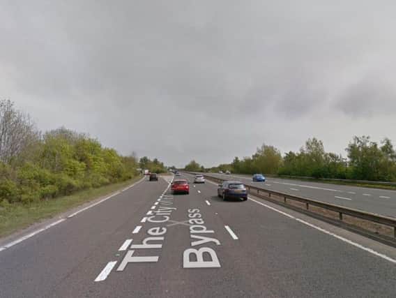 The off-slip from the City Bypass at Straiton. Pic: Google Maps