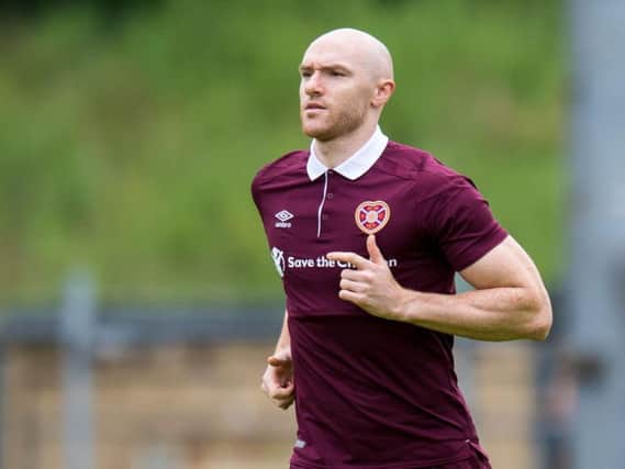 Conor Sammon is one of four players leaving Hearts