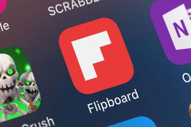 The Flipboard app comes pre-loaded on Samsung phones (Photo: Shutterstock)