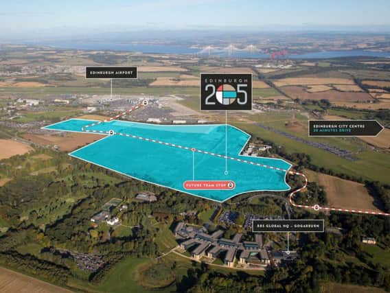 The Edinburgh 205 site has the potential to house office space for 20,000 workers. Picture: Contributed