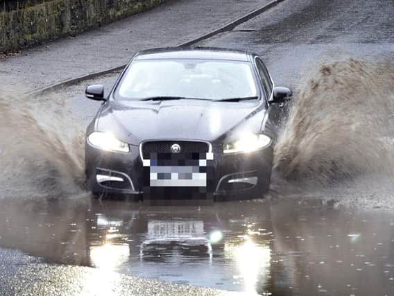 Motorists have been warned about surface water