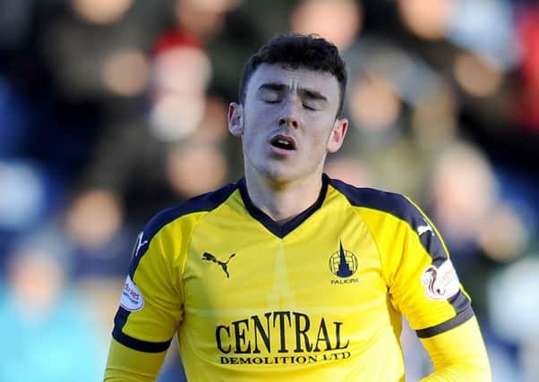 Andy Irving benefited from a loan spell at Falkirk