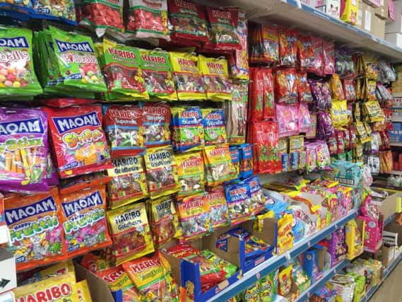 Confectionery packaging is almost exclusively brightly coloured and often has cartoon characters on them (Photo: Shutterstock)