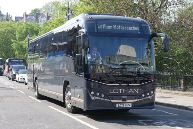 One of the Lothian Motorcoaches.
