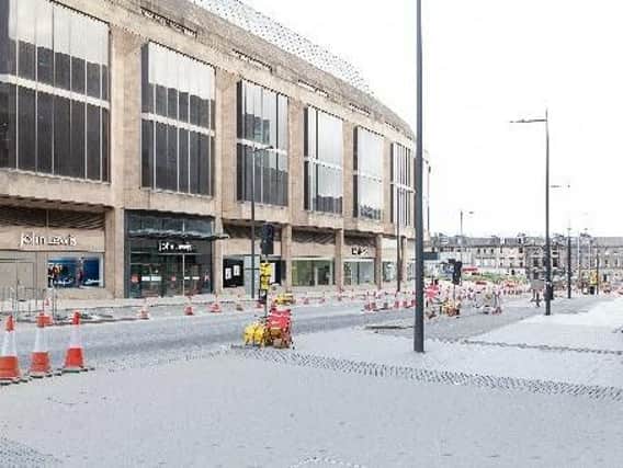 Leith Street will close for four days. Picture: TSPL