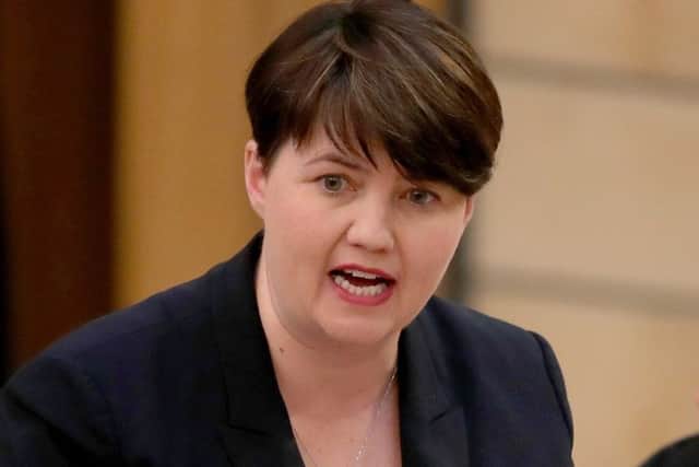 Ruth Davidson is the Scottish Conservative leader and a Lothians MSP. Picture: PA
