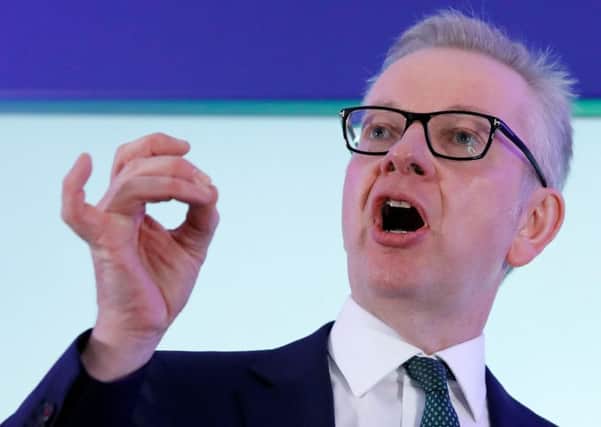 Michael Gove's leadership campaign has been overshadowed by the cocaine revelations. Picture: AFP/Getty