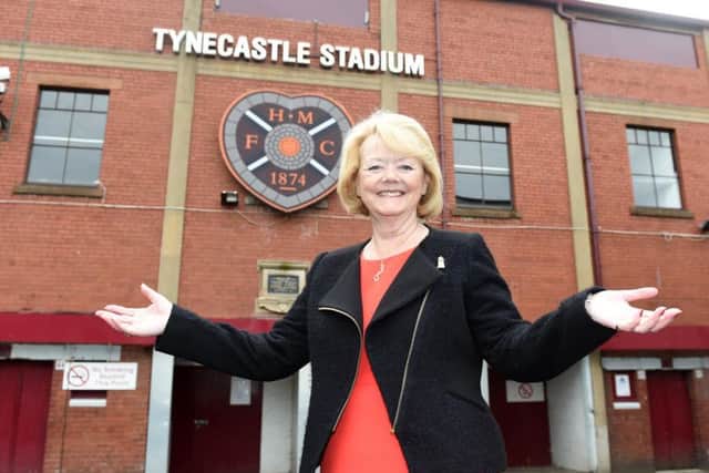 Ann Budge took over at Tynecastle and would soon have the old main stand demolished