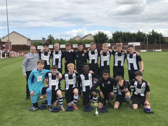 Edinburgh City Colts Under-15s landed the Division 3 League Cup